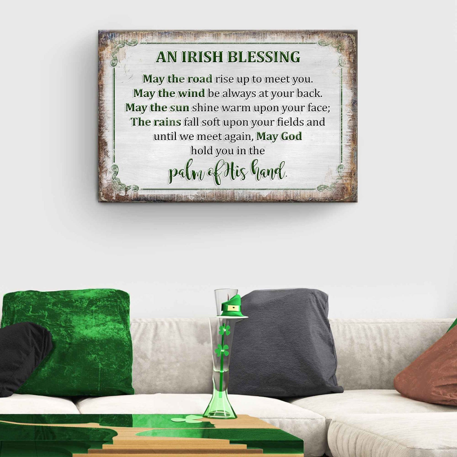 Irish Blessing Farmhouse Sign II