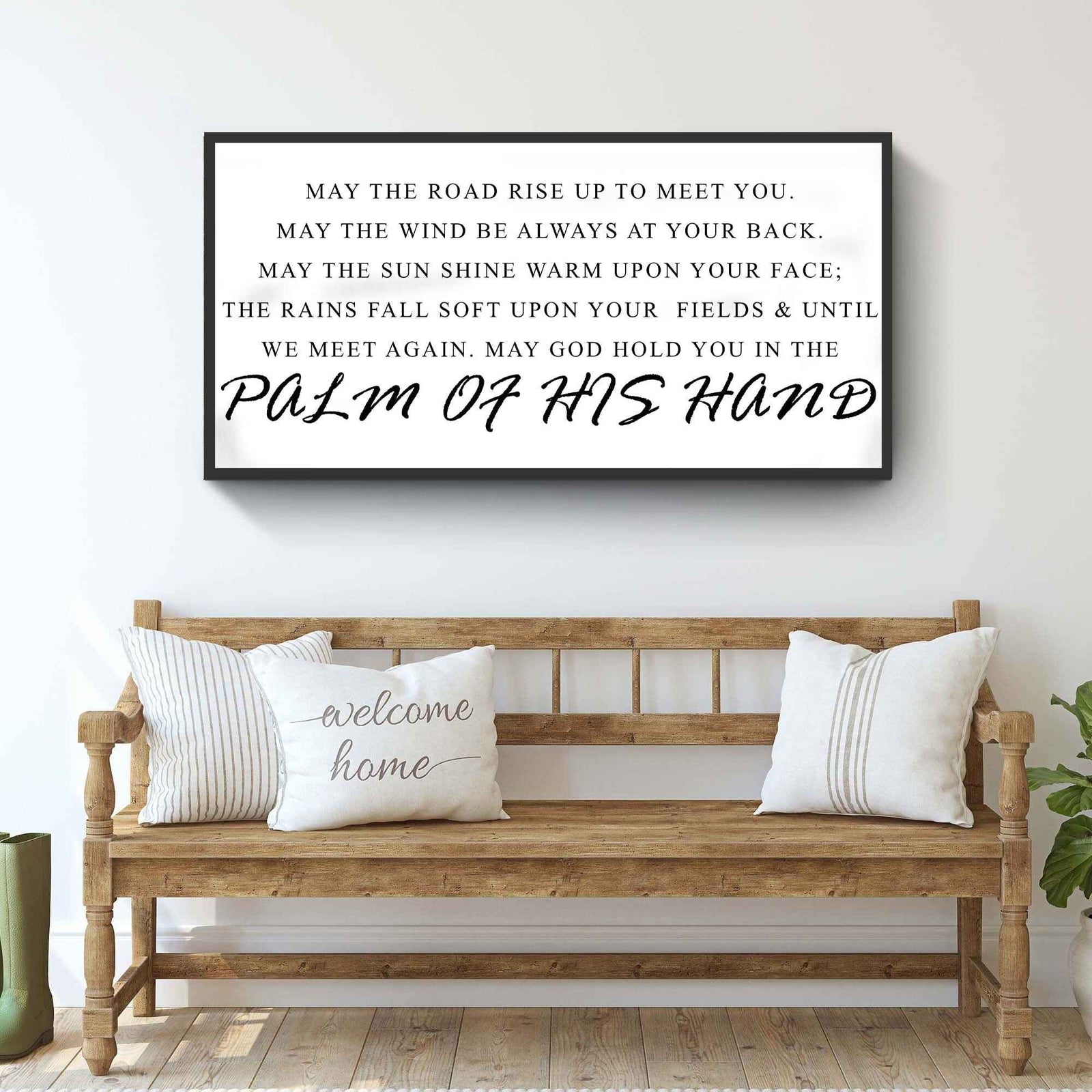 Irish Blessing Farmhouse Sign III