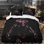 Iron Man Duvet Cover Kids Room Bedding Set Without Filler