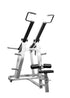 Power Leverage Iso Lateral Lat Pulldown - Muscle D Fitness - 11 Gauge Steel - Weight Storage Pegs