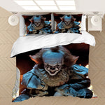 Pennywise Pattern Bedding Set Cosplay  Quilt Covers