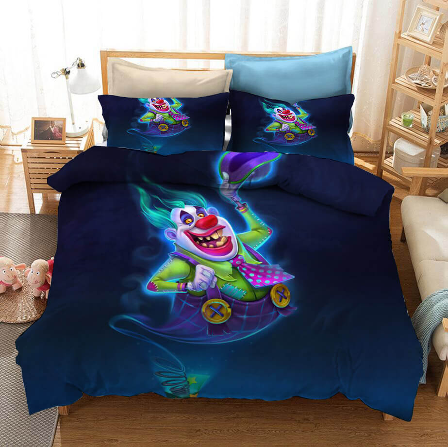 Pennywise Pattern Bedding Set Cosplay  Quilt Covers