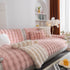 Thick Sofa Cushion Solid Color Faux Fur Fluffy Sofa Cushion Non-Slip Couch Covers