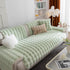 Thick Sofa Cushion Solid Color Faux Fur Fluffy Sofa Cushion Non-Slip Couch Covers