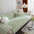 Thick Sofa Cushion Solid Color Faux Fur Fluffy Sofa Cushion Non-Slip Couch Covers