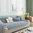 Thick Sofa Cushion Solid Color Faux Fur Fluffy Sofa Cushion Non-Slip Couch Covers