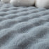 Thick Sofa Cushion Solid Color Faux Fur Fluffy Sofa Cushion Non-Slip Couch Covers