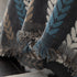 Cozy Decorative Throw Blanket for Couches, Boho Plush Woven Sofa Cover with Stripes