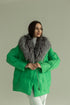 Genuine Silver Fox Down Fill Jacket