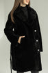 Genuine Shearling Merino Lamb Leather Coat by Punto Leather