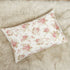 DaDa Bedding Hint of Mint Dainty Cottage Floral Roses Cotton Flat Sheet Only w/ Pillow Case (3036)
