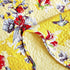 DaDa Bedding Bed in a Bag Bundle Set - Radiant Sunshine Yellow Hummingbirds Floral Bedding Set (JHW-925)