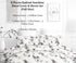 DaDa Bedding Sunshine Yellow Hummingbirds Floral Duvet Cover & Fitted Flat Bed Sheets Set w/ Pillow Cases Window Valances (925)