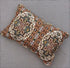 DaDa Bedding Rustic Earthy Cross Motif Folk Ogee Moroccan Scalloped Quilted Bedspread Set (JHW-944)