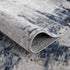 Campsall Blue Abstract Rug - Promo