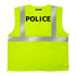 Printed Hi-Vis Mesh Safety Vest with 2” Reflective Strips and Pocket - Lime