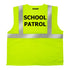 Printed Hi-Vis Mesh Safety Vest with 2” Reflective Strips and Pocket - Lime