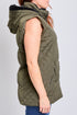 Faux Fur Puffer Vest