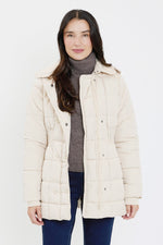 Detailed Snap Puffer Jacket