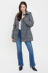 Detailed Snap Puffer Jacket