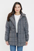 Detailed Snap Puffer Jacket