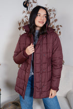Detailed Snap Puffer Jacket