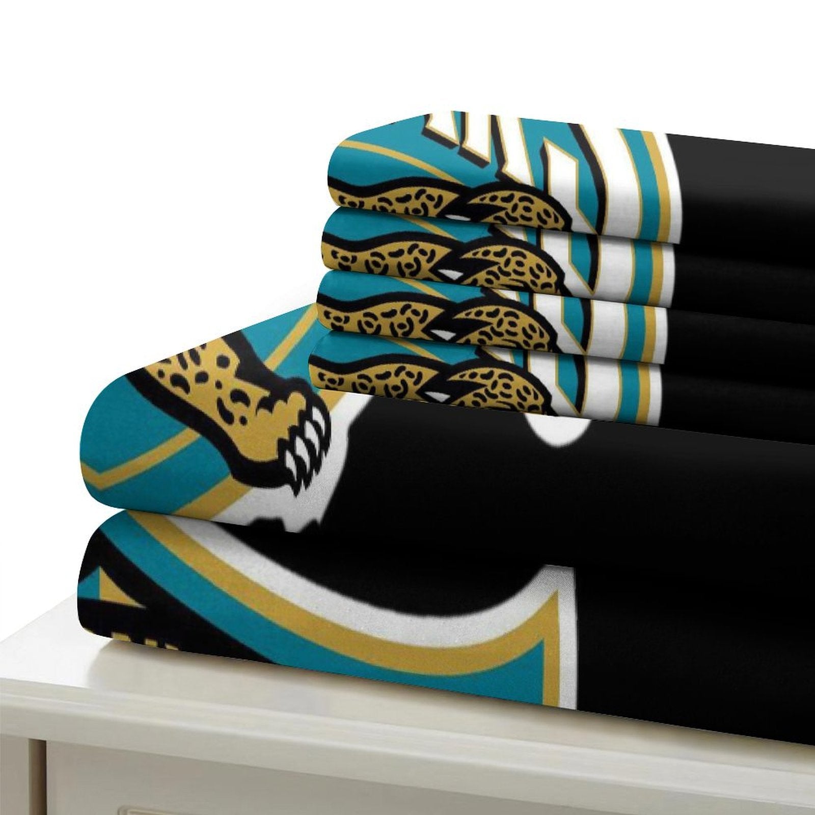 Jacksonville Jaguars Bedding Set Duvet Cover Without Filler