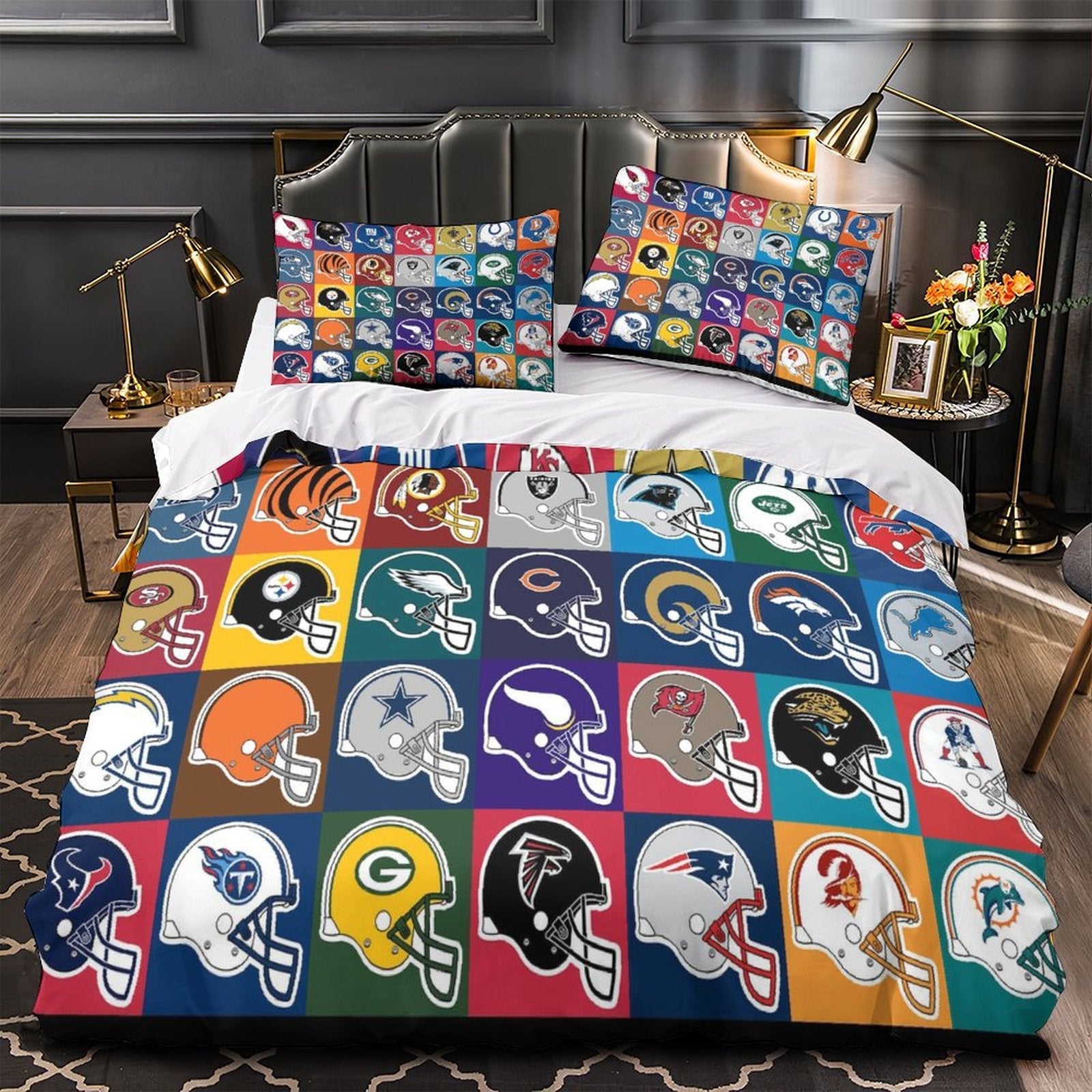 Jacksonville Jaguars Bedding Set Duvet Cover Without Filler