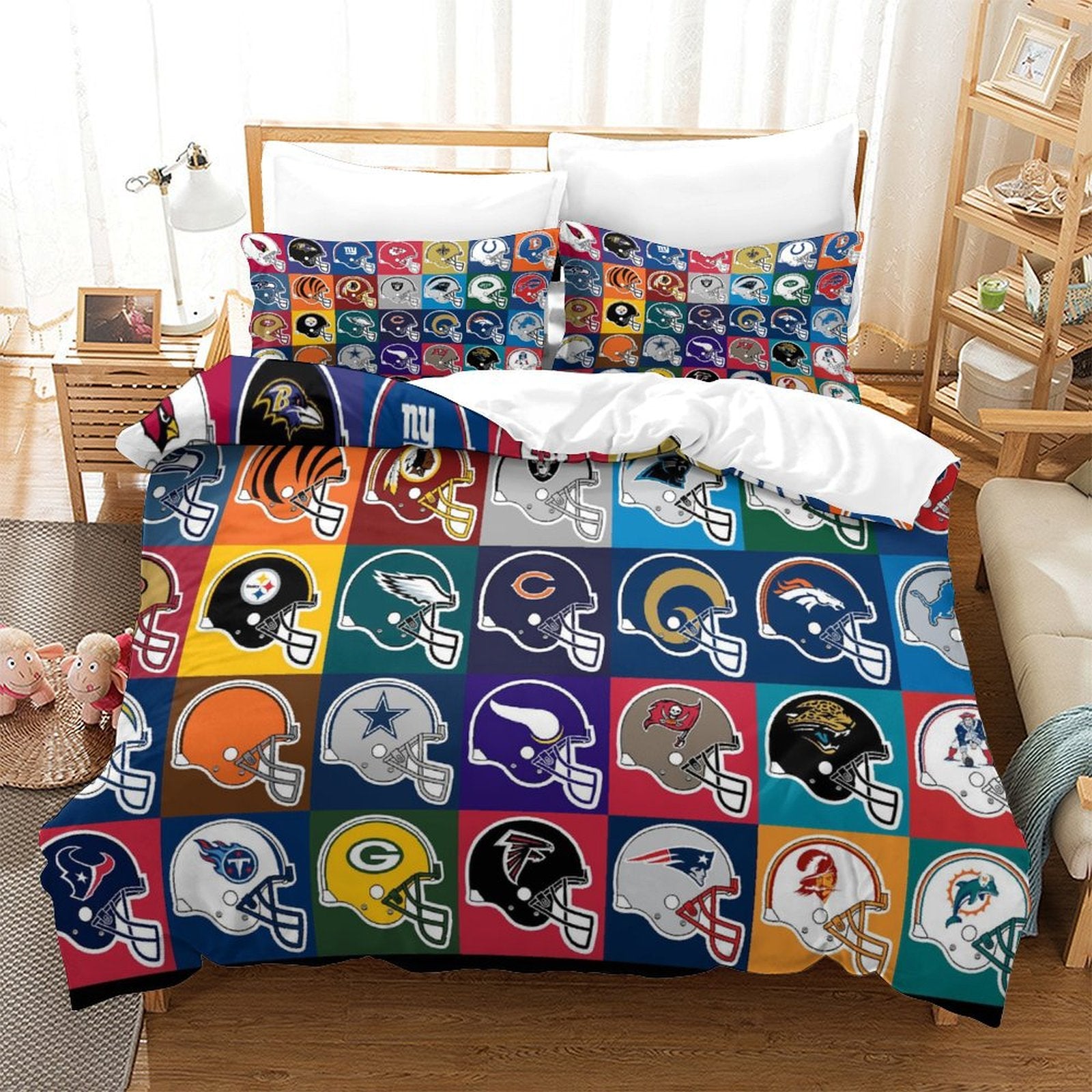 Jacksonville Jaguars Bedding Set Duvet Cover Without Filler