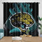 Jacksonville Jaguars Curtains Blackout Window Drapes Room Decoration