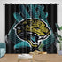 Jacksonville Jaguars Curtains Blackout Window Drapes Room Decoration