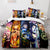 Japan Anime Demon Slayer Bedding Set Cosplay Duvet Cover Bed Sets