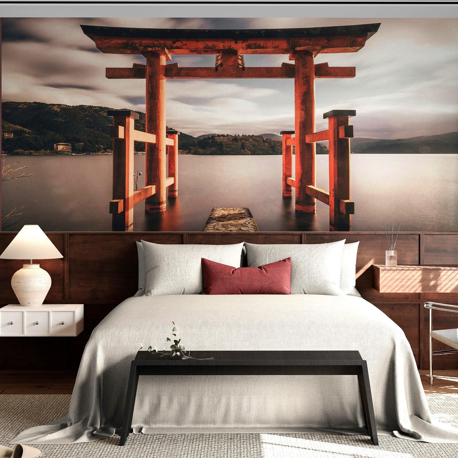 Japanese Torii Gate Wallpaper Mural. #6723