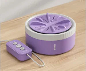 Portable Mini Washing Machine with Rotating Turbine