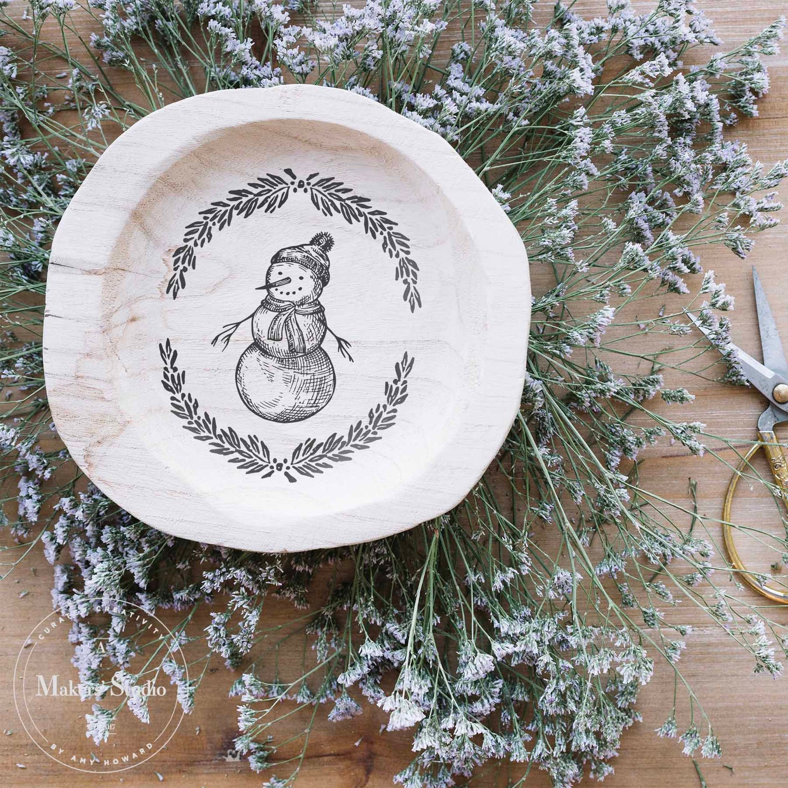 Jingle All the Way - Mesh Stencil 8.5x11