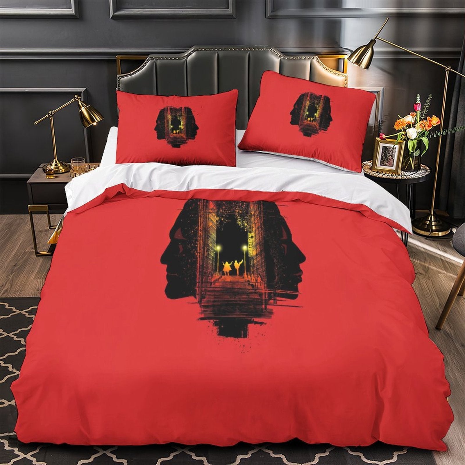 Joker Folie à Deux Bedding Set Pattern Quilt Cover Without Filler