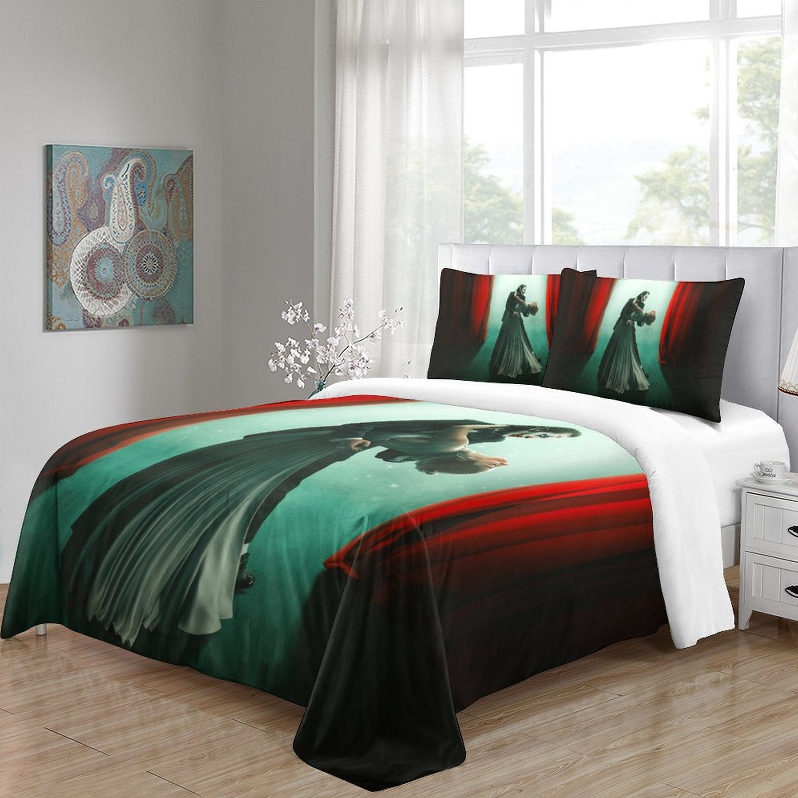 Joker Folie à Deux Bedding Set Pattern Quilt Cover Without Filler