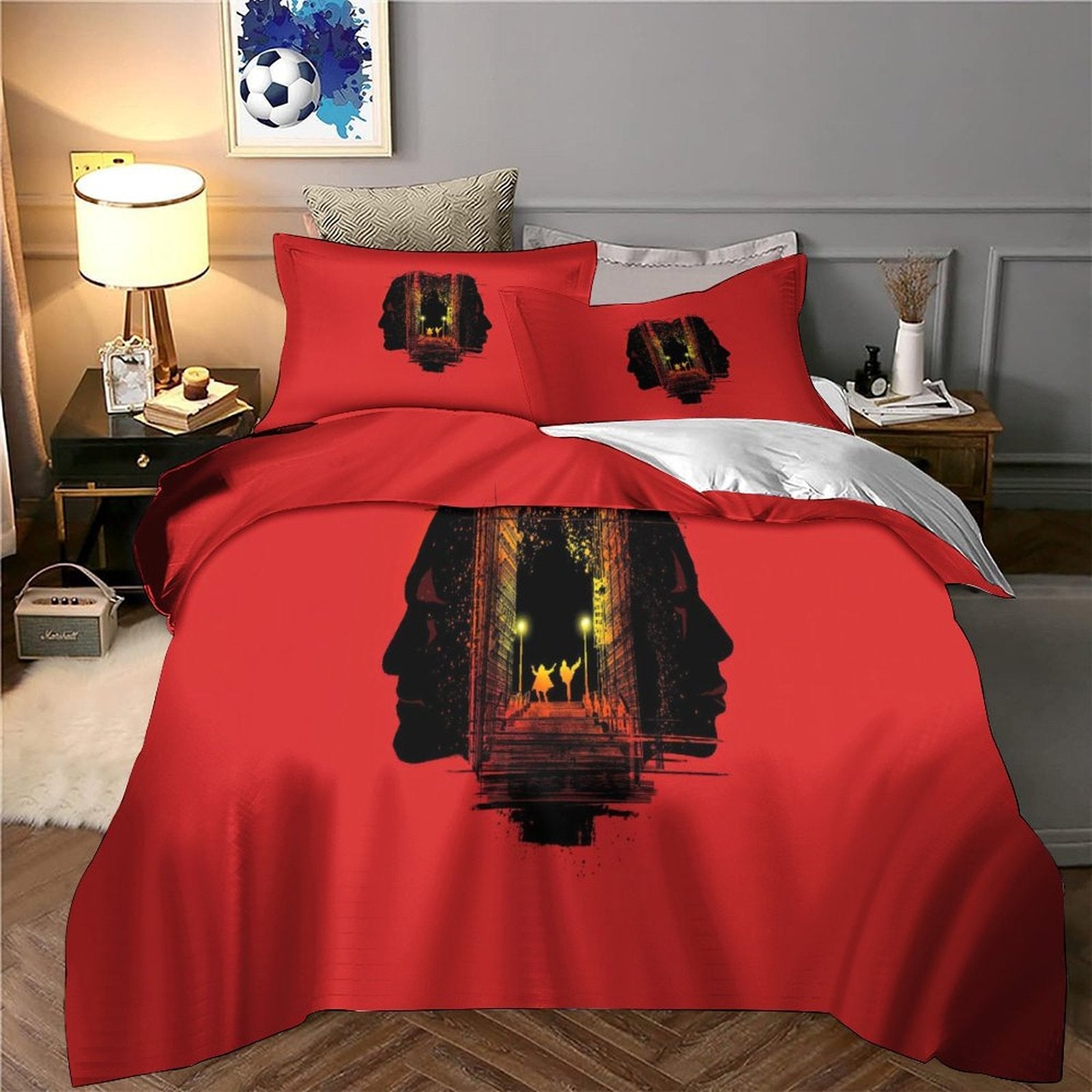 Joker Folie à Deux Bedding Set Pattern Quilt Cover Without Filler