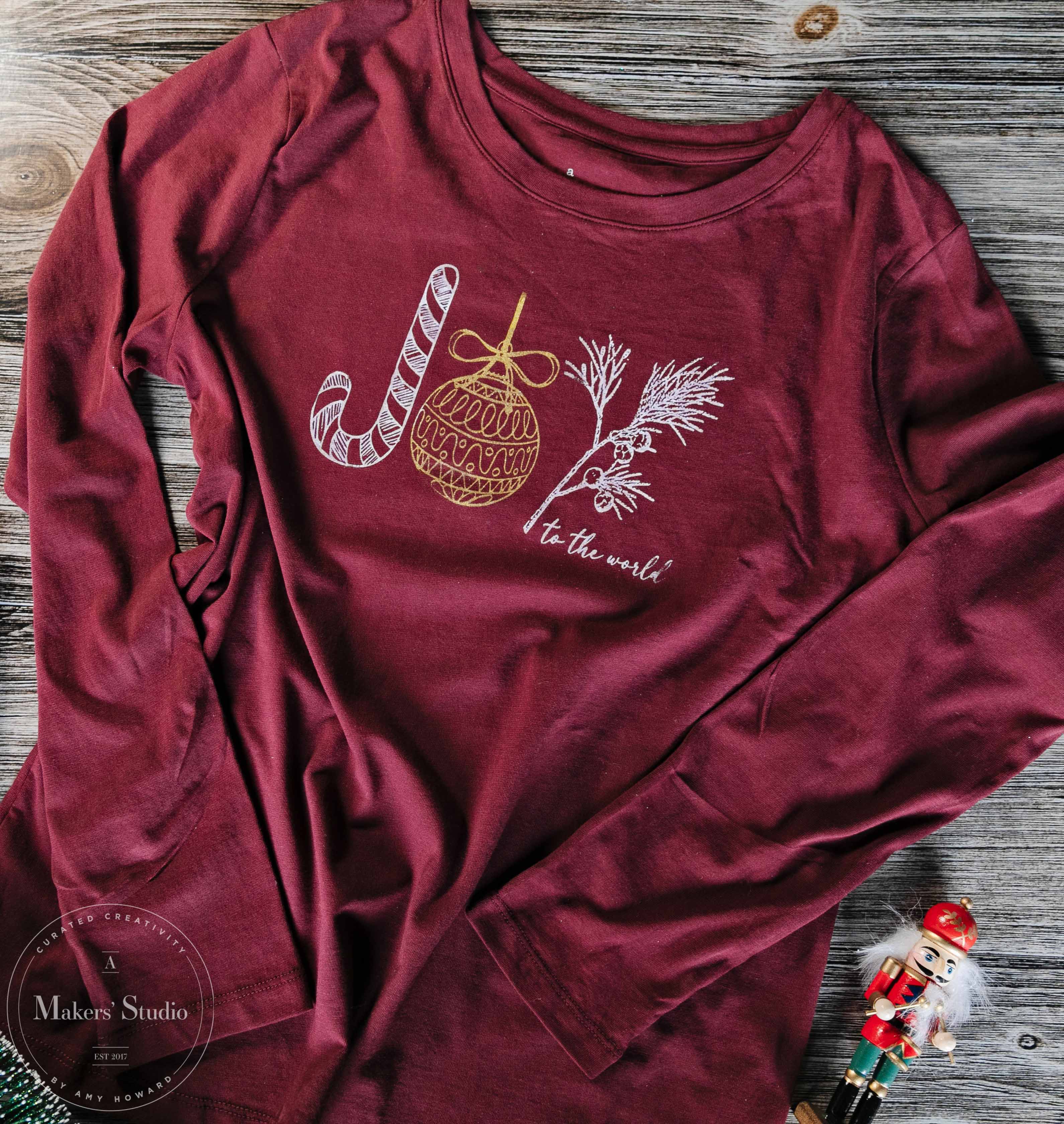 Joy to the World - Mesh Stencil 5.5x8.5