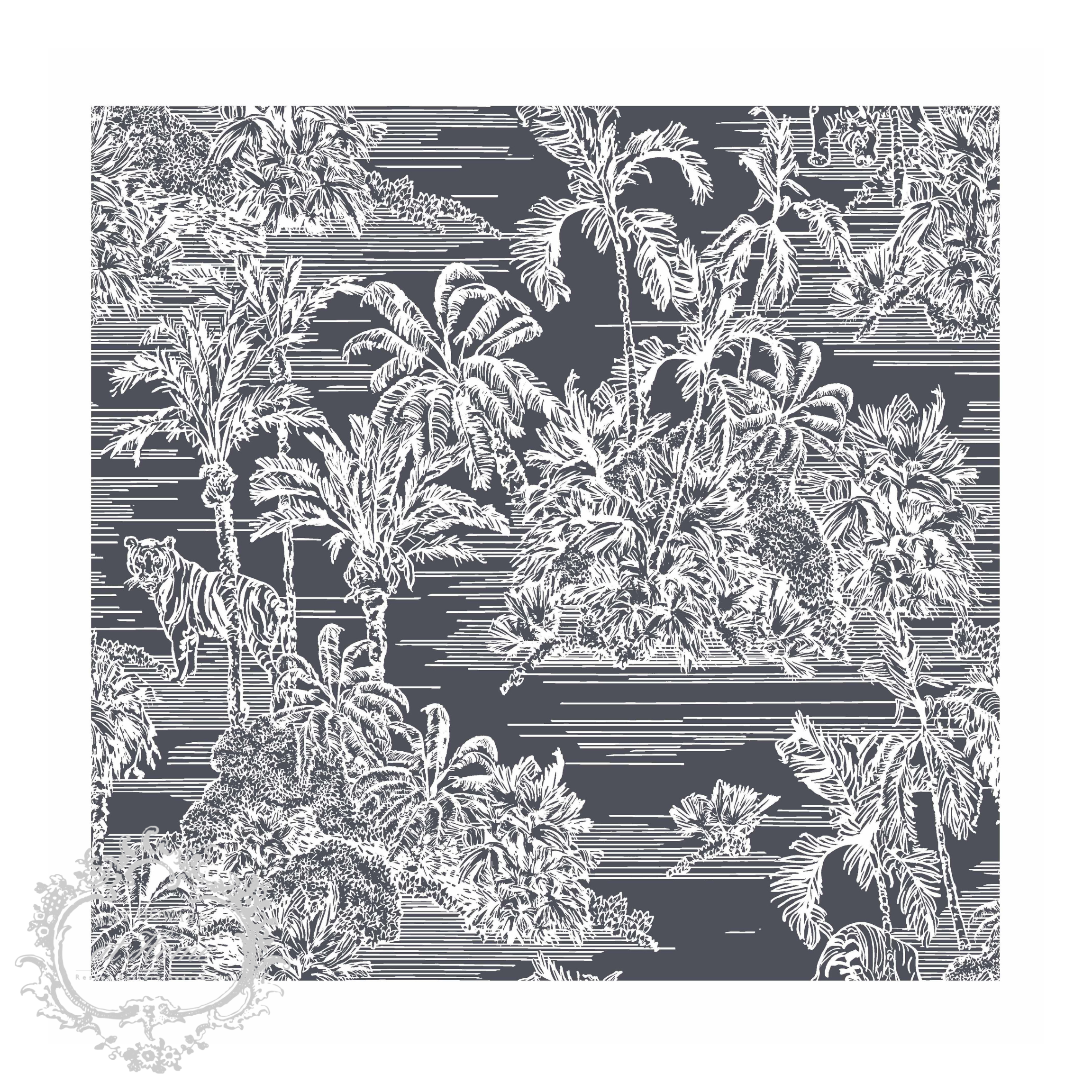 Jungle Toile - Mesh Stencil 12x12