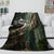 Jurassic World Blanket Flannel Dinosaur Throw Room Decoration