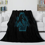 Jurassic World Blanket Flannel Throw Room Decoration