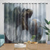 Jurassic World Curtains Blackout Window Drapes Room Decoration
