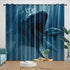 Jurassic World Curtains Blackout Window Drapes Room Decoration