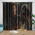 Jurassic World Curtains Blackout Window Drapes Room Decoration