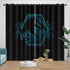 Jurassic World Curtains Dinosaur  Blackout Window Drapes Room Decoration