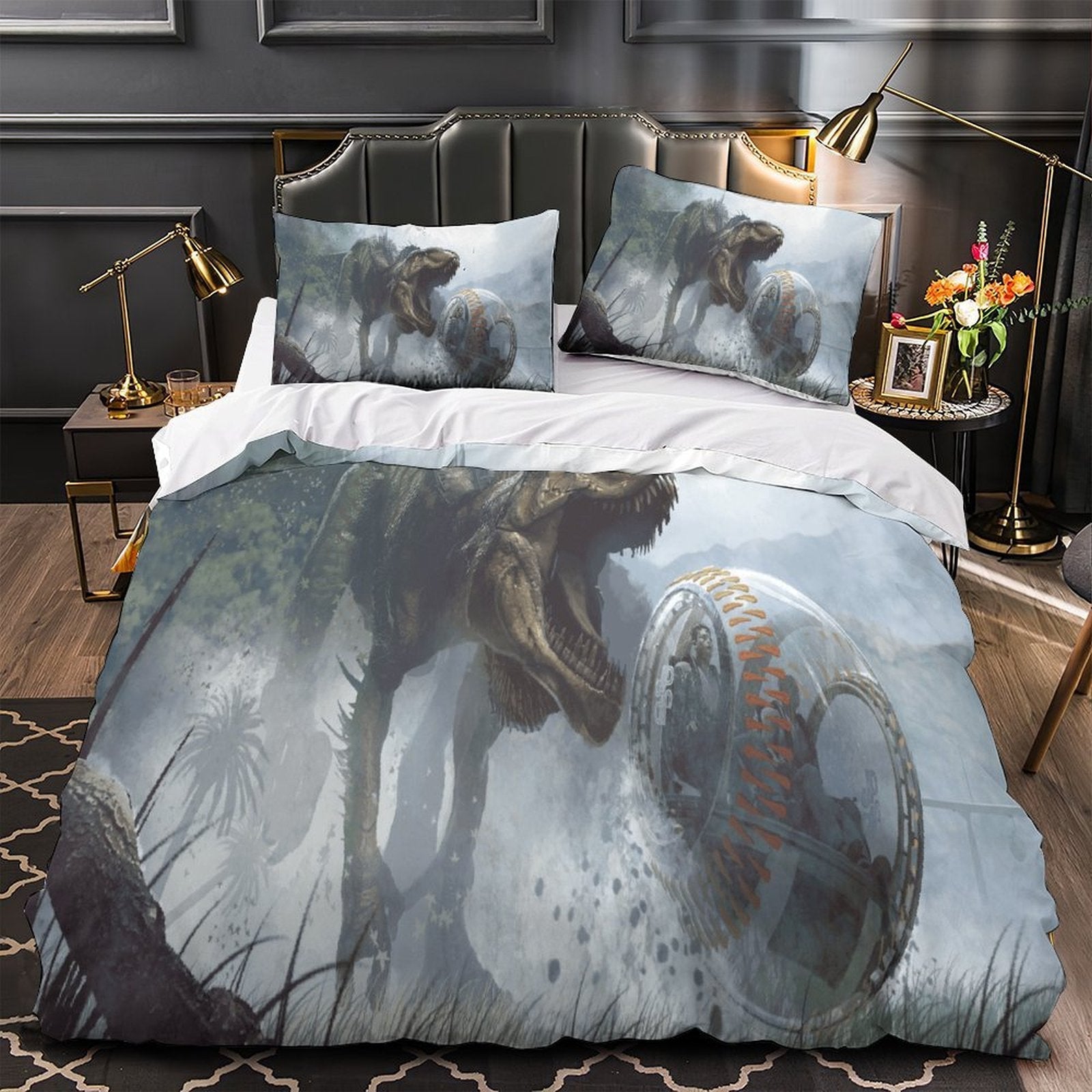 Jurassic World Duvet Cover Pattern Bedding Set Without Filler