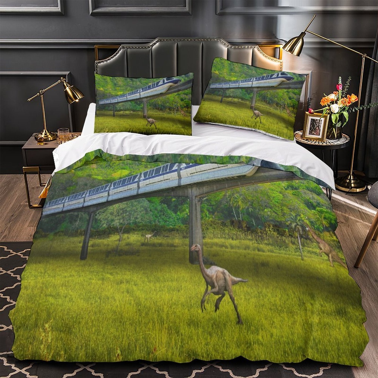 Jurassic World Duvet Cover Pattern Bedding Set Without Filler