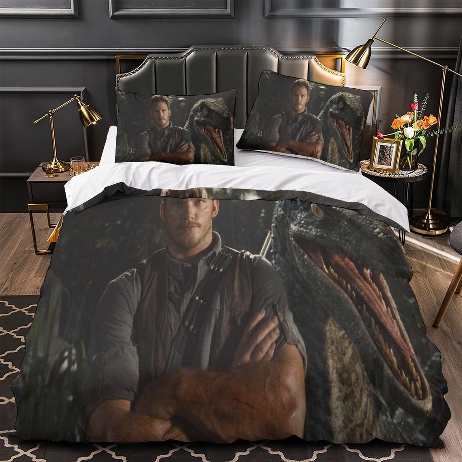 Jurassic World Duvet Cover Pattern Bedding Set Without Filler