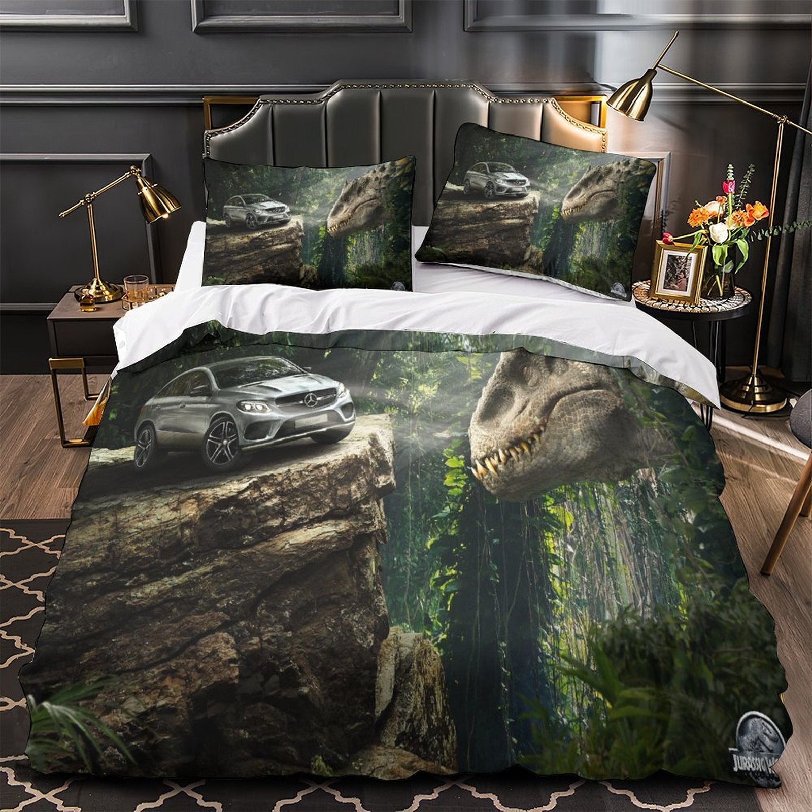 Jurassic World Duvet Cover Pattern Bedding Set Without Filler